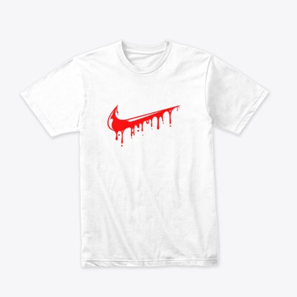 Red drip shirt Clearance